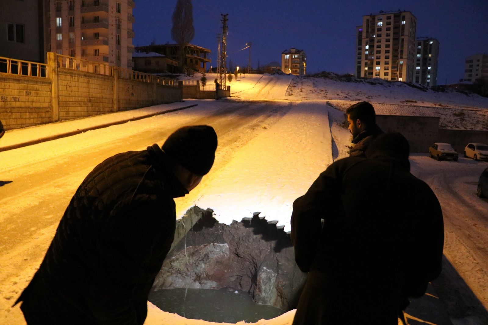 Birden bire oluştu, görenler gözlerine inanamadı