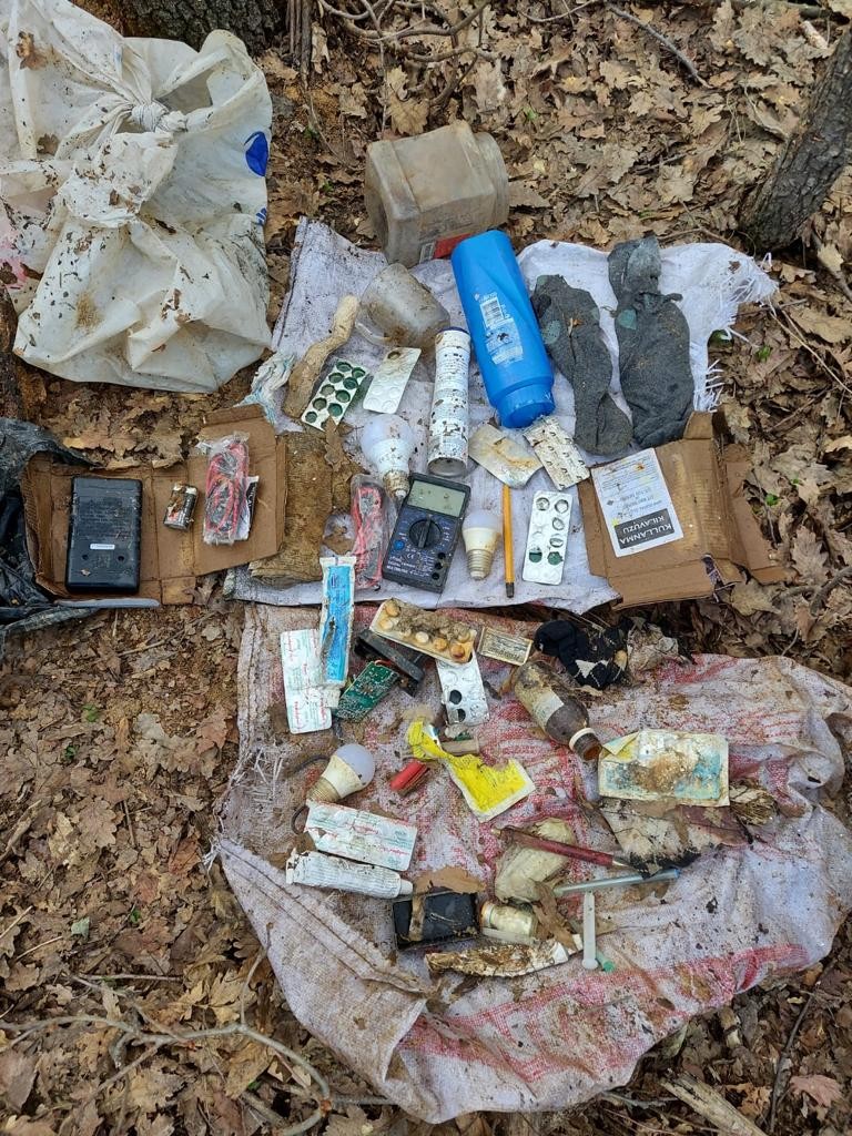 Tunceli'de PKK'ya ait iki sığınak imha edildi