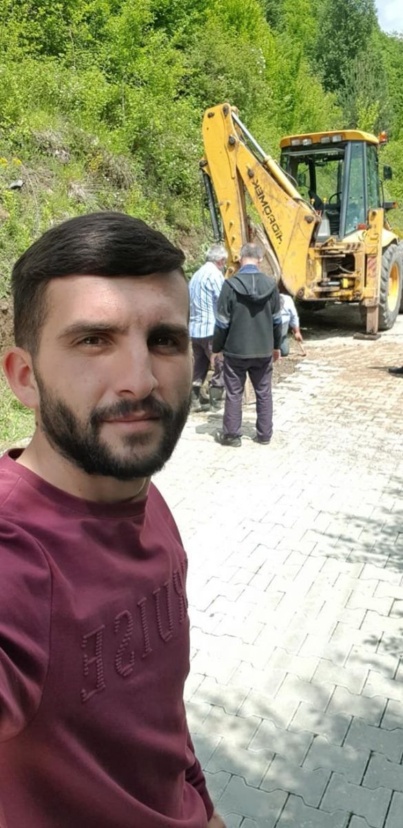 Sele kapılan kepçe bulundu, operatör hala kayıp