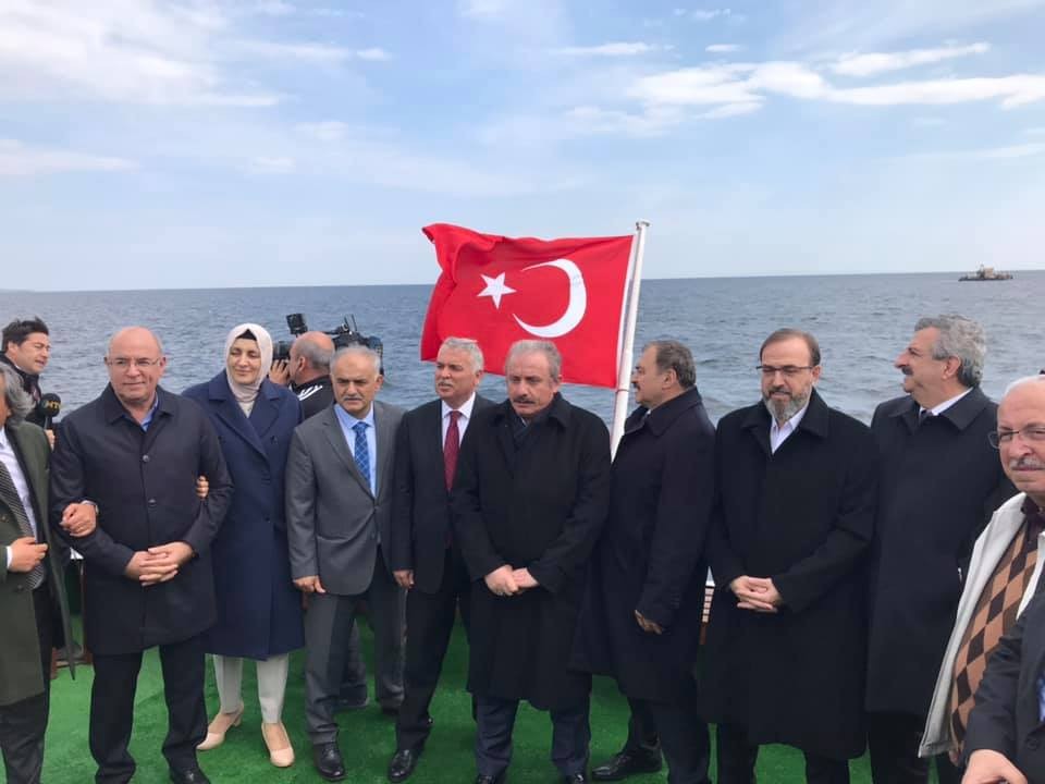 Ergene’de son boru denize bırakıldı