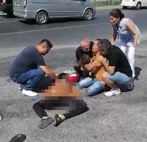 Alanya'da feci kaza! Anneyle bebeğini kamyonet biçti
