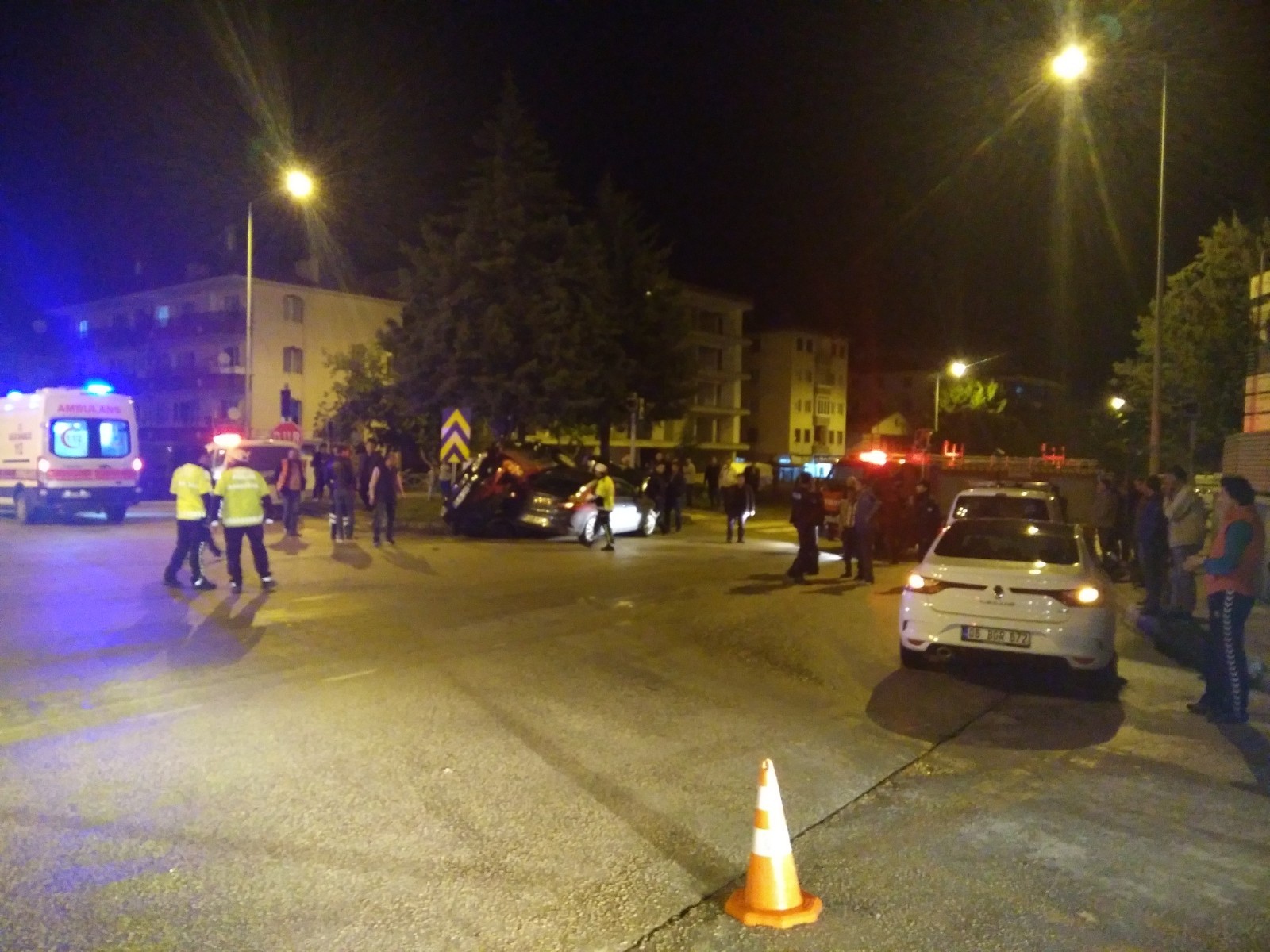 Amasya’da trafik kazası: 4 yaralı