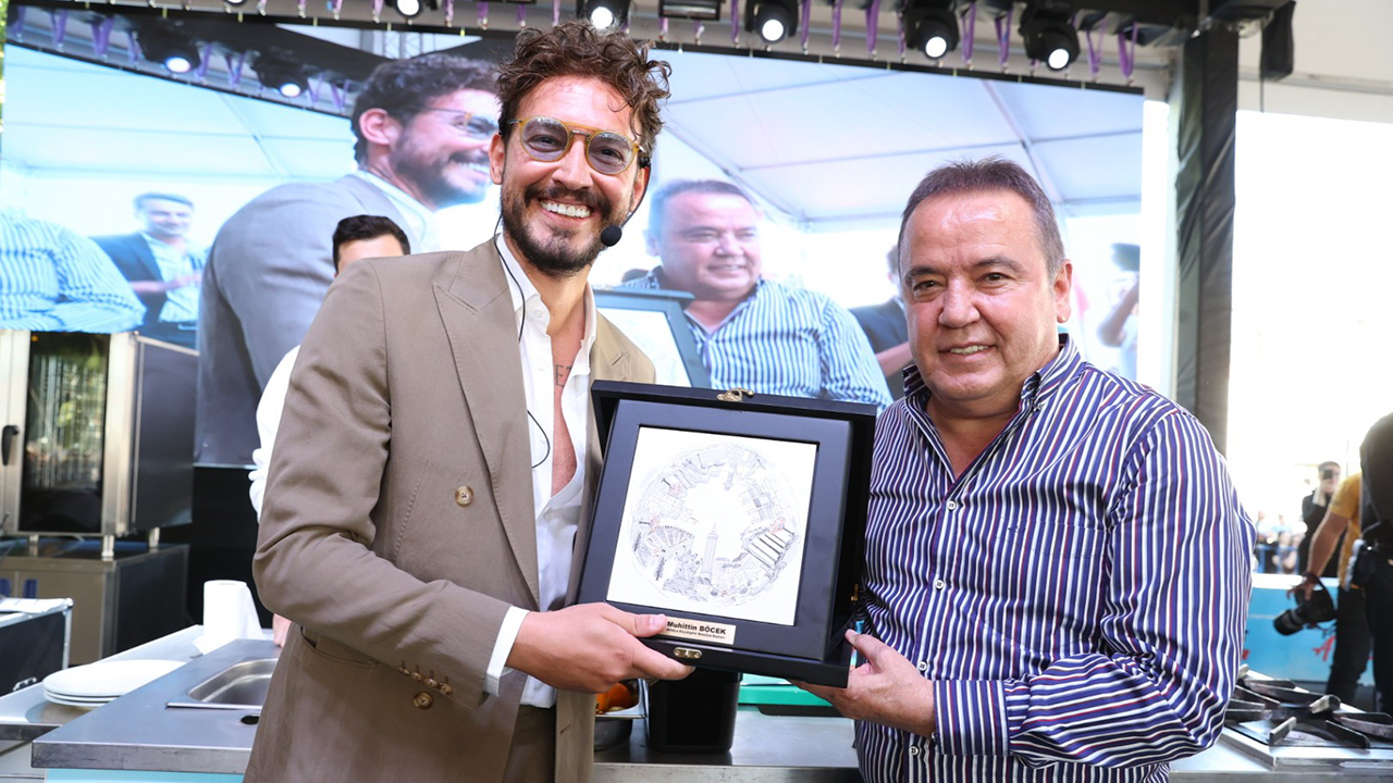 Mehmet Yalçınkaya, Somer Sivrioğlu ve Danilo Zanna Antalya'da