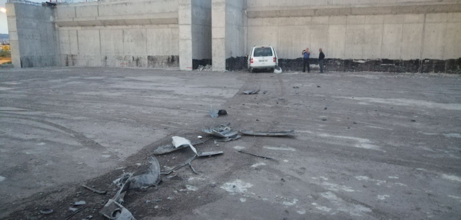 Kayseri'de akıl almaz kaza
