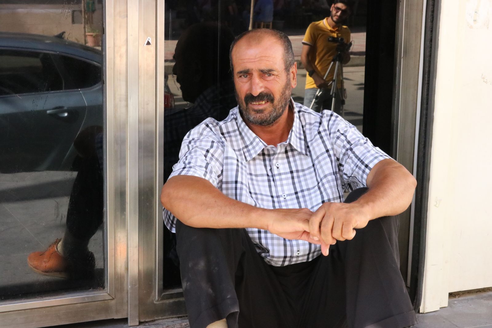 HDP Diyarbakır İl Başkanlığı önünde oturma eylemi