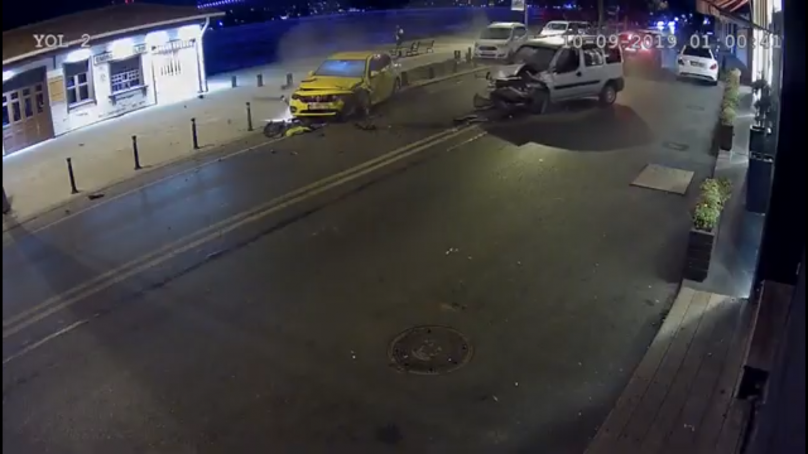 İstanbul’da alkollü sürücü dehşeti kamerada