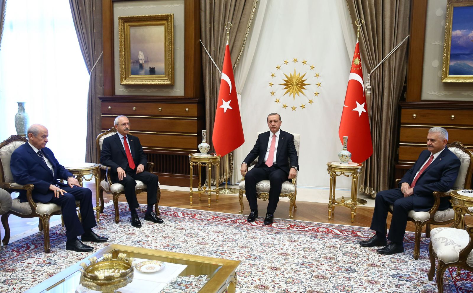 Beştepe'de tarihi zirve