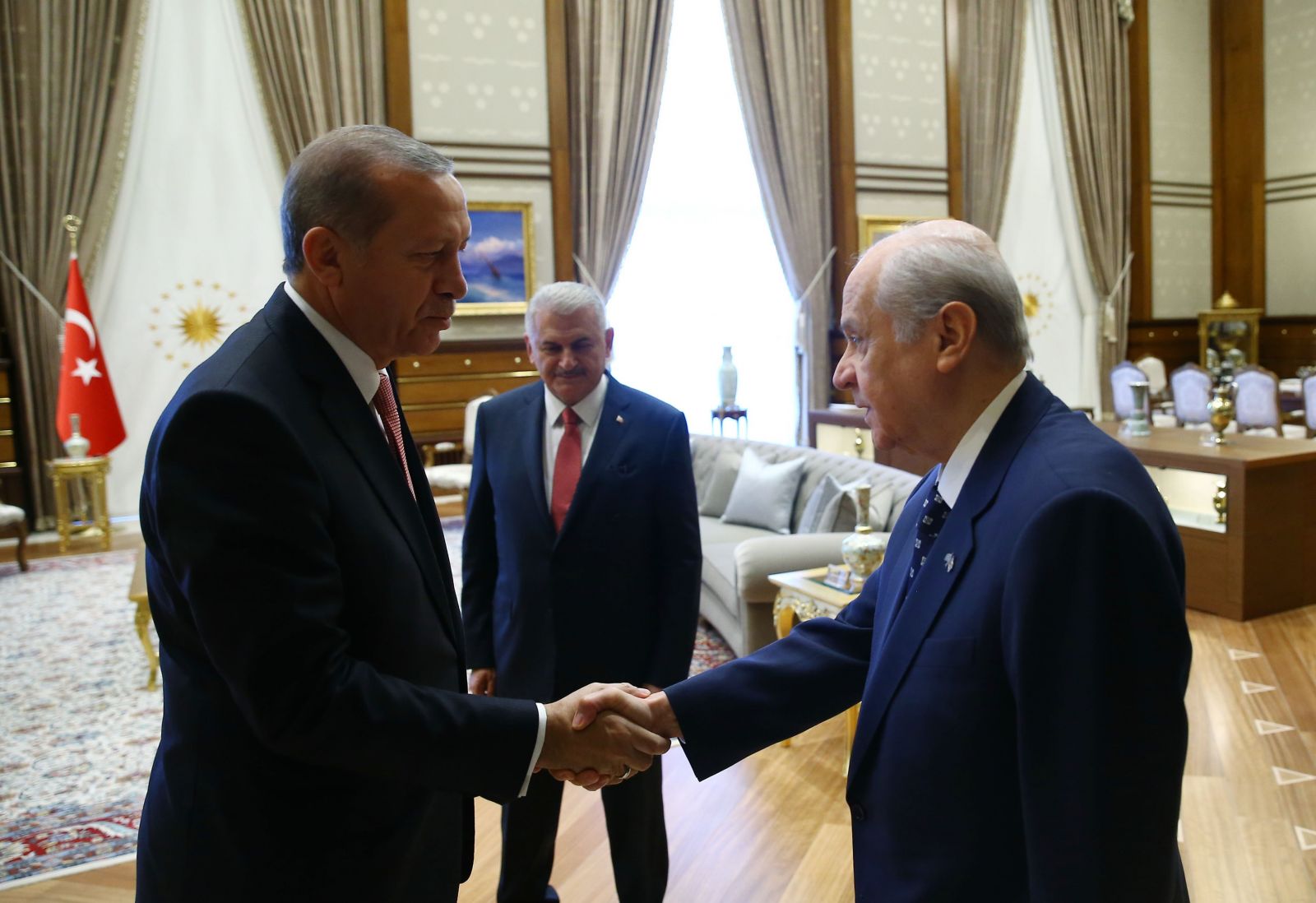 Beştepe'de tarihi zirve