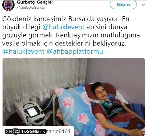 Haluk Levent, kas hastası Gökdeniz’e verdiği sözü tuttu
