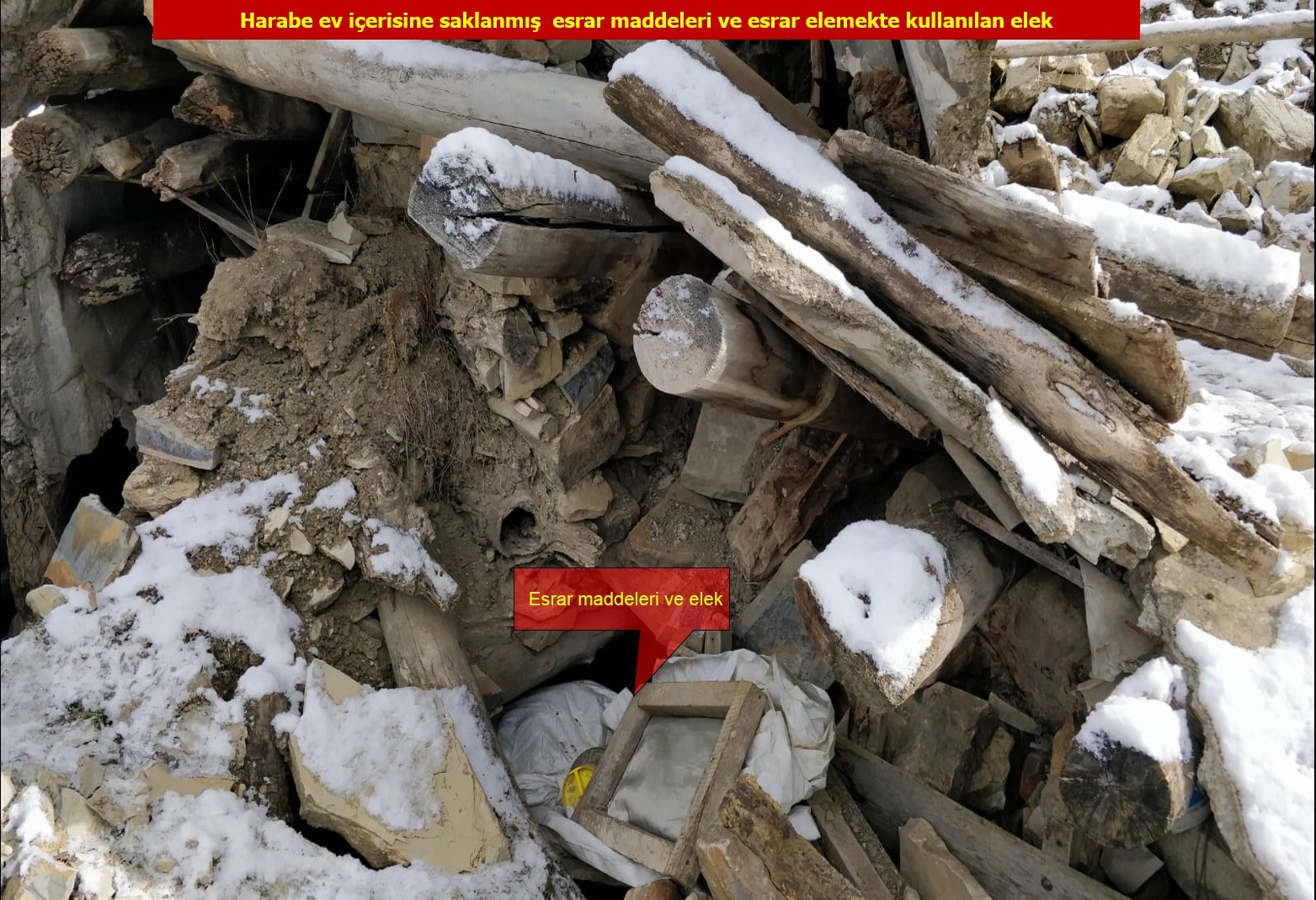 Terör örgütü PKK’nın kış üstlenmesine darbe