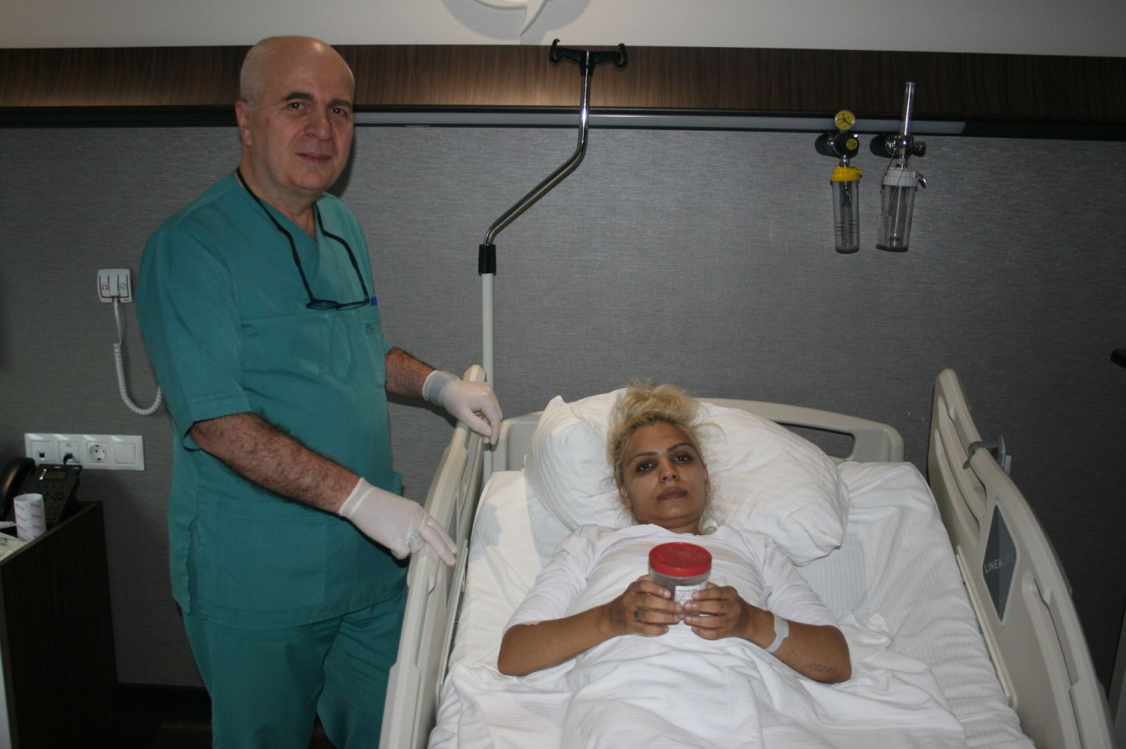 Mesanesinden yumurta büyüklüğünde taşlar çıktı