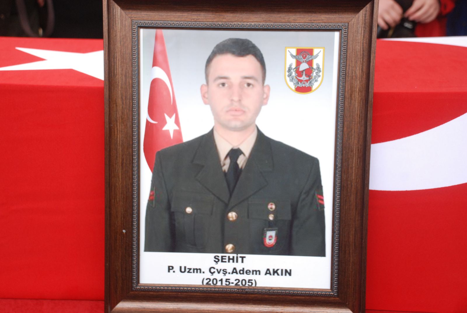 Tokat'ta İdlib şehidi toprağa verildi