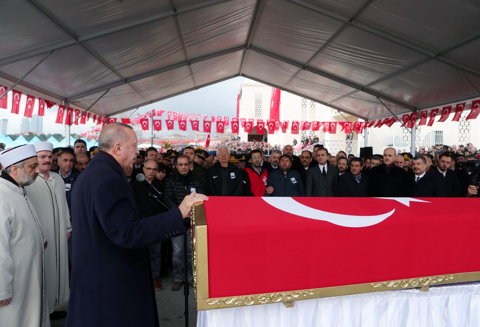 İdlib şehitlerimizi uğurluyoruz