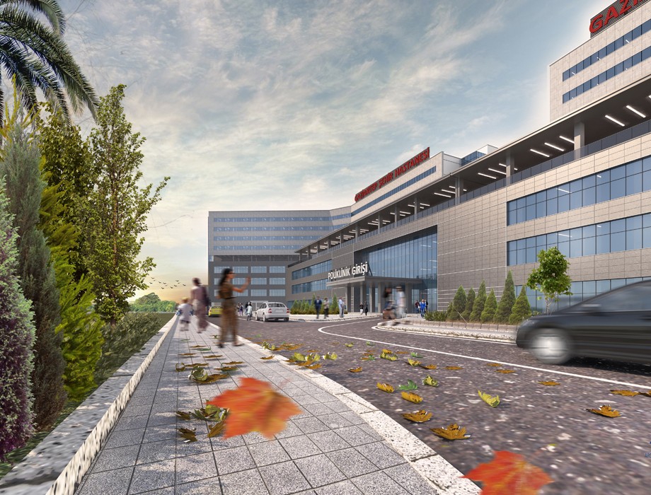 Gaziantep Şehir Hastanesi'nde sona yaklaşılıyor