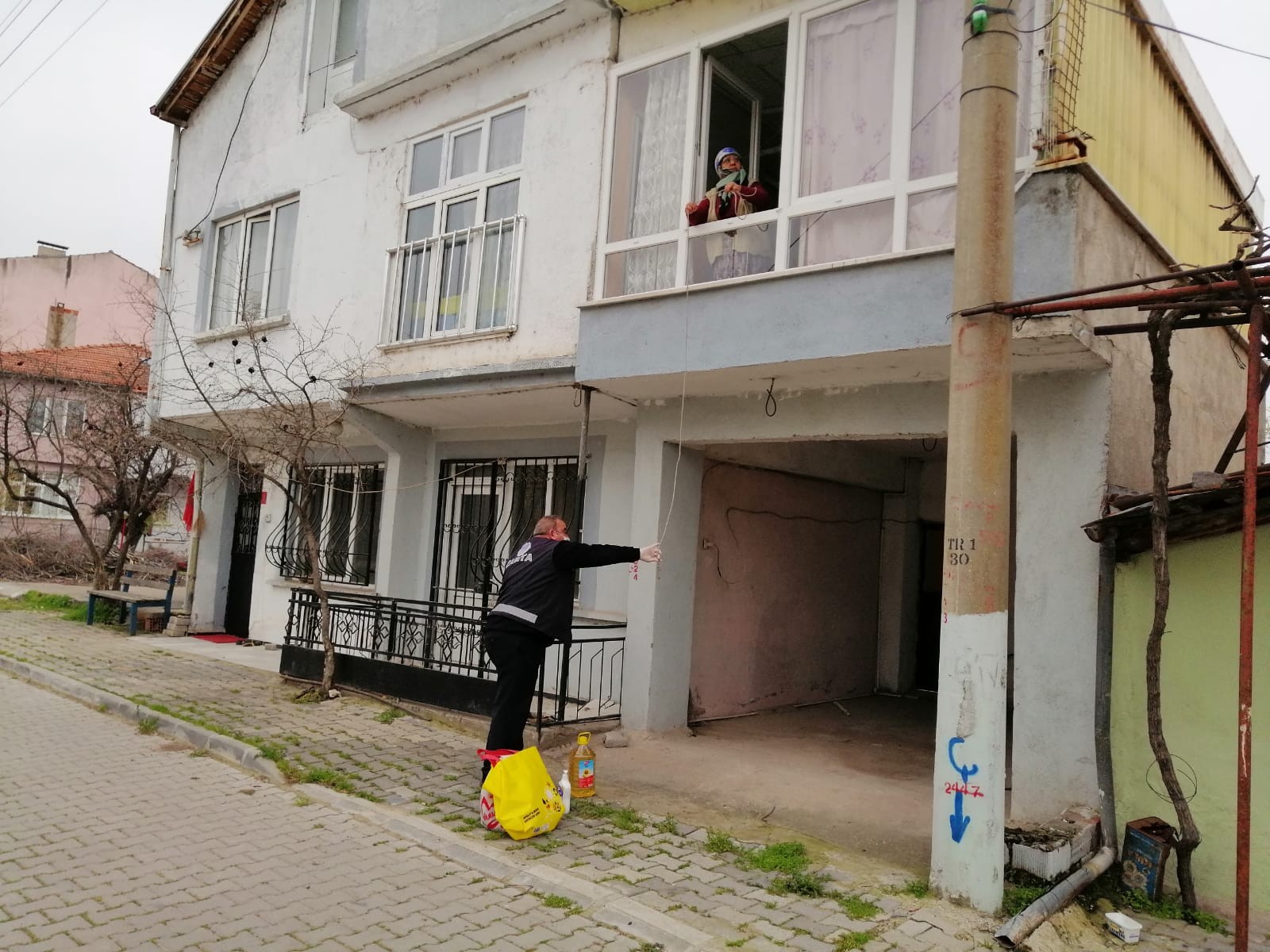 Zabıtanın iple imtihanı