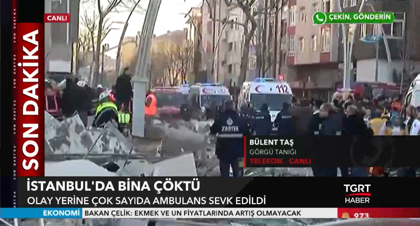 Son dakika... Zeytinburnu'nda bina çöktü! Ölüler ve yaralılar var... (İSTANBUL'DA BİNA ÇÖKTÜ)