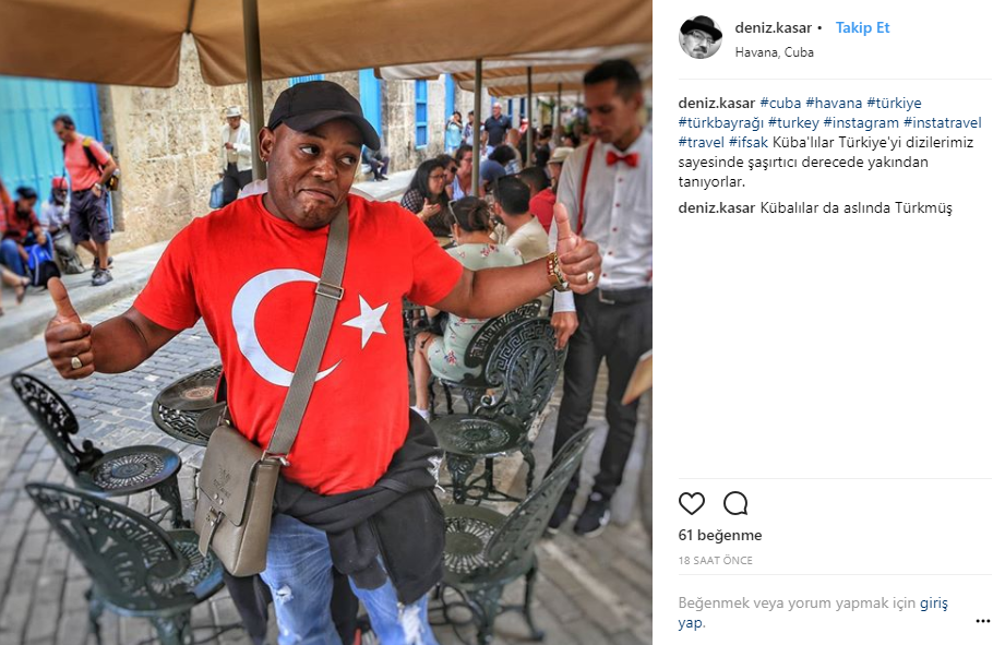 Küba'da şaşırtan görüntü