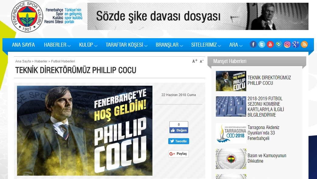 Fenerbahçe, Cocu ile anlaştı (Phillip Cocu kimdir?)