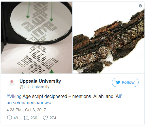 İsveç'te Vikingler ve İslam'a dair şaşırtan keşif