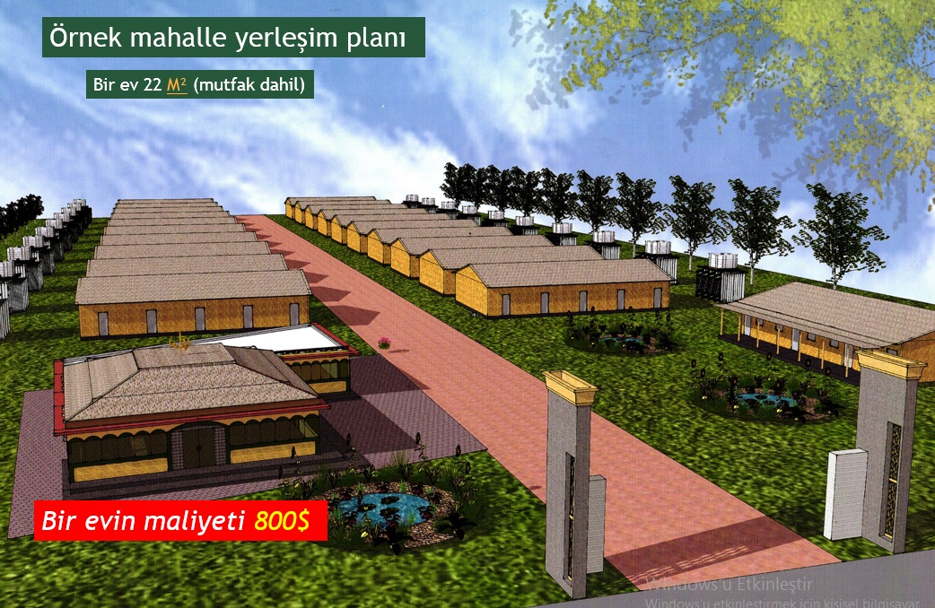Arakanlı mazlumlara yaşam merkezi inşa ediliyor