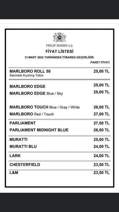 Sigaraya zam geldi! Hangi sigara ne kadar oldu? 2022 güncel sigara fiyatları