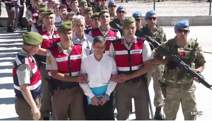 Darbe girişiminin komuta merkezi Akıncı Üssü davası başladı