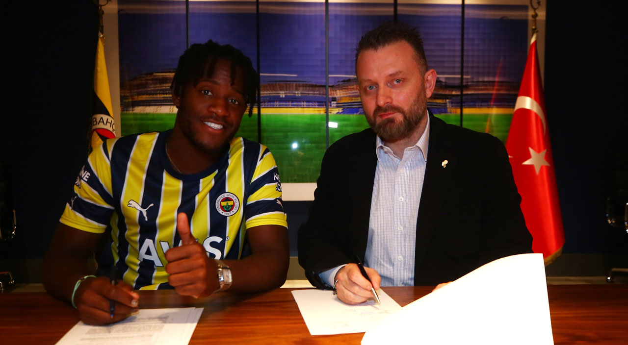 Michy Batshuayi resmen Fenerbahçe'de! Sözleşme detaylar belli oldu, video geldi...