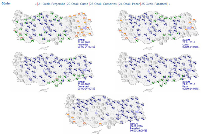 İstanbul'a kar yağışı geri geliyor