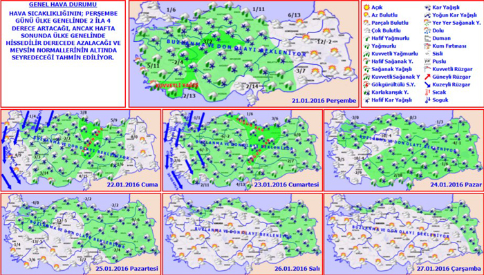 İstanbul'a kar yağışı geri geliyor