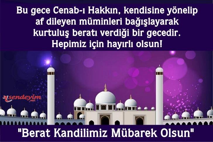 2020 Berat Kandili Mesajları | En Güzel Resimli, Anlamlı Berat Gecesi Mesajları | (Berat Kandili resimli mesaj, Whatsapp SMS)