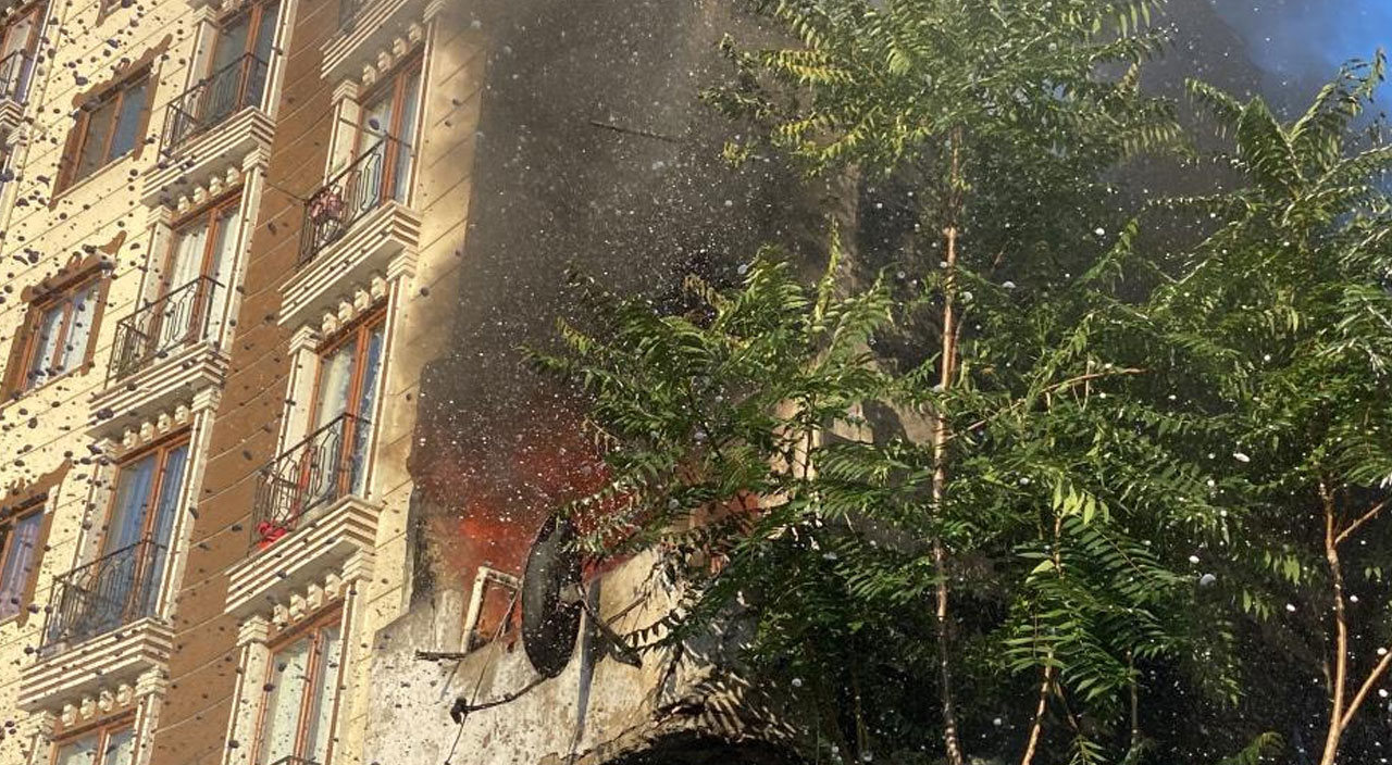 Şişli'de sabah saatlerinde korkutan yangın