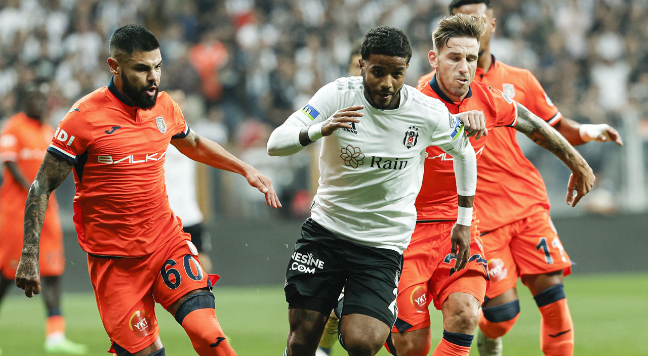 Beşiktaş evinde Medipol Başakşehir'e mağlup! Necip'ten büyük hata, Valerien Ismael kırmızı kart!