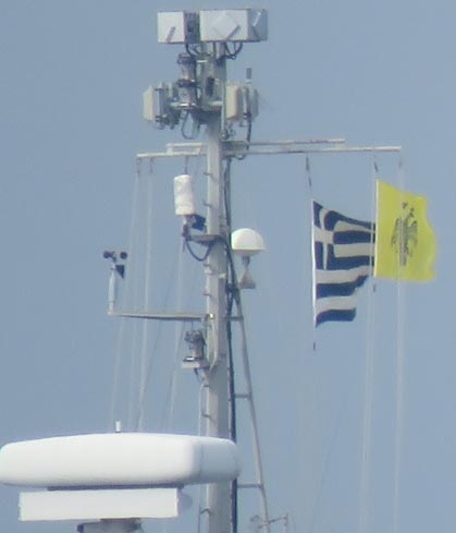 Mehmetçik'i görünce kaçan Yunan, Bizans bayrağı takıp geldi