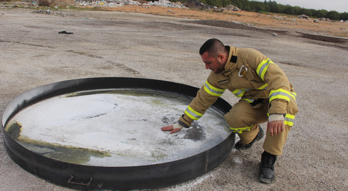 Bordan ilk soğutma özellikli yangın söndürücü toz Türkiye’de üretildi Bordan ilk soğutma özellikli yangın söndürücü toz Türkiye’de üretildi