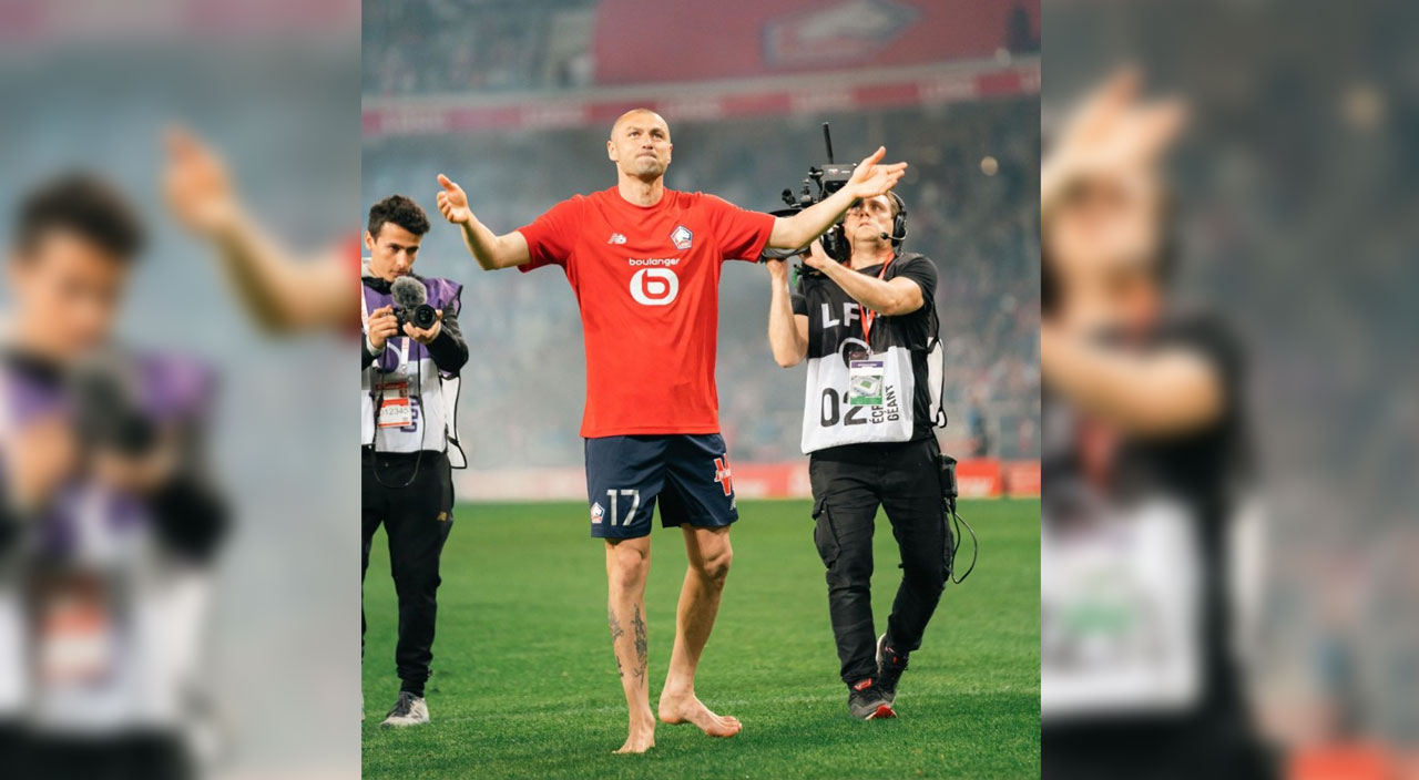 Lille kulübü son maçına çıkan Kral Burak Yılmaz'a böyle veda etti