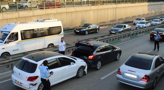 Bursa’da trafik kazası: 1 yaralı