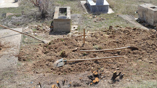 Çatışmada öldürülen teröristin cenazesini ilçeye almadılar