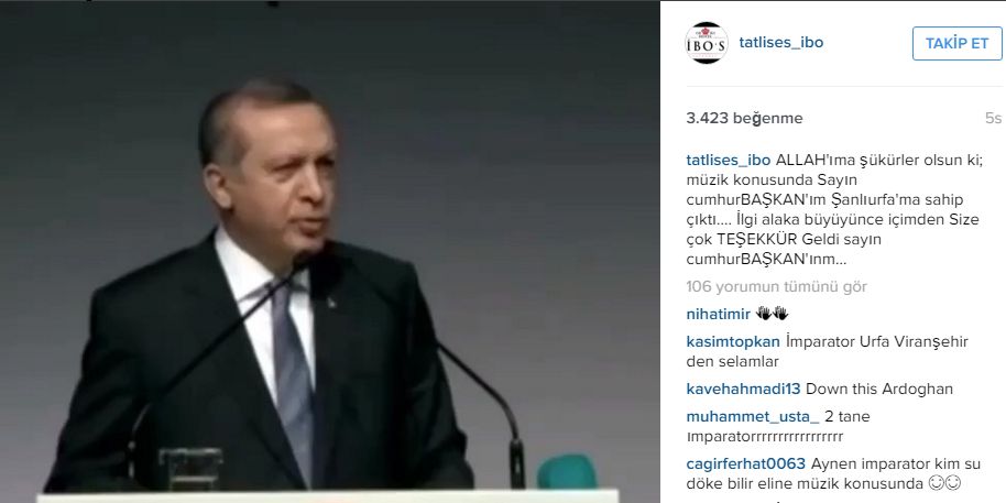 İbrahim Tatlıses, Cumhurbaşkanı Erdoğan'ı övdü