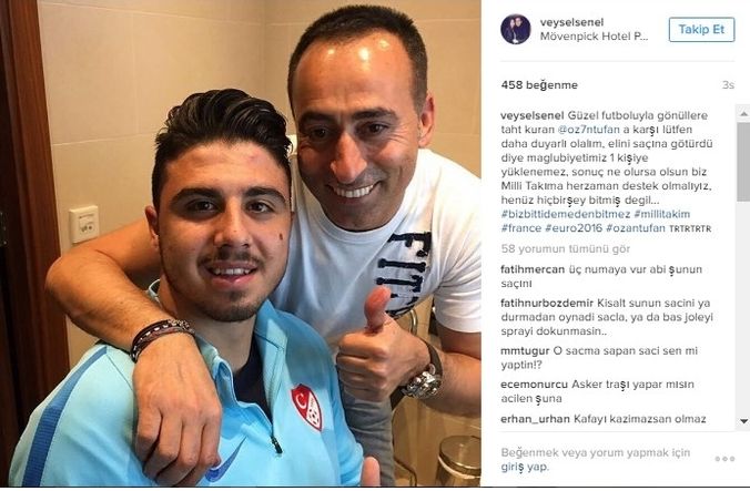 Ozan Tufan'a berberi Veysel Şenel sahip çıktı