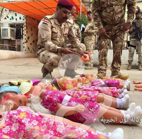 DAEŞ oyuncak bebeklere bomba yerleştirdi