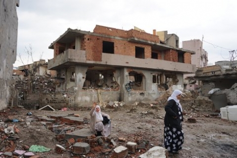 Fotoğraflarla operasyon sonrası Cizre sokakları