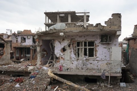 Fotoğraflarla operasyon sonrası Cizre sokakları