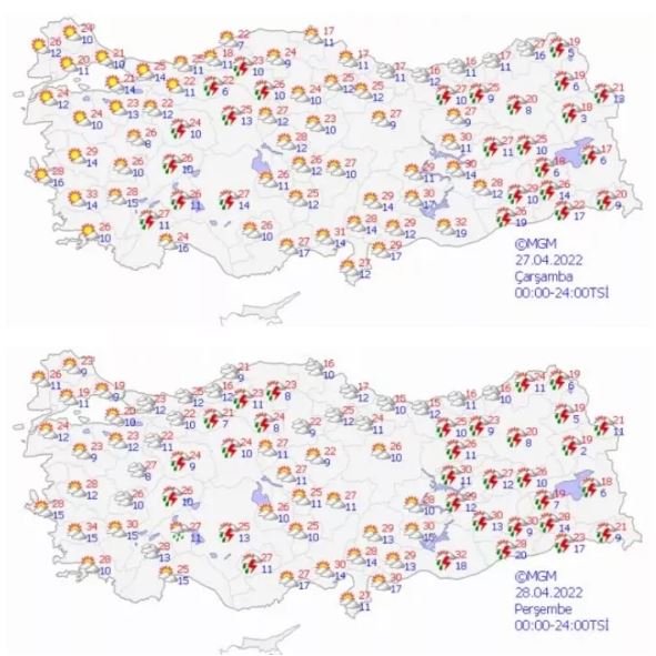 Meteoroloji o illeri tek tek uyardı! Sağanak geliyor, günlerce sürecek
