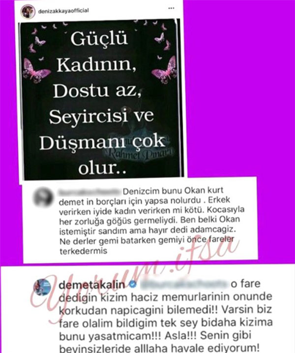 Demet Akalın'ı çileden çıkaran 'fare' yorumu!