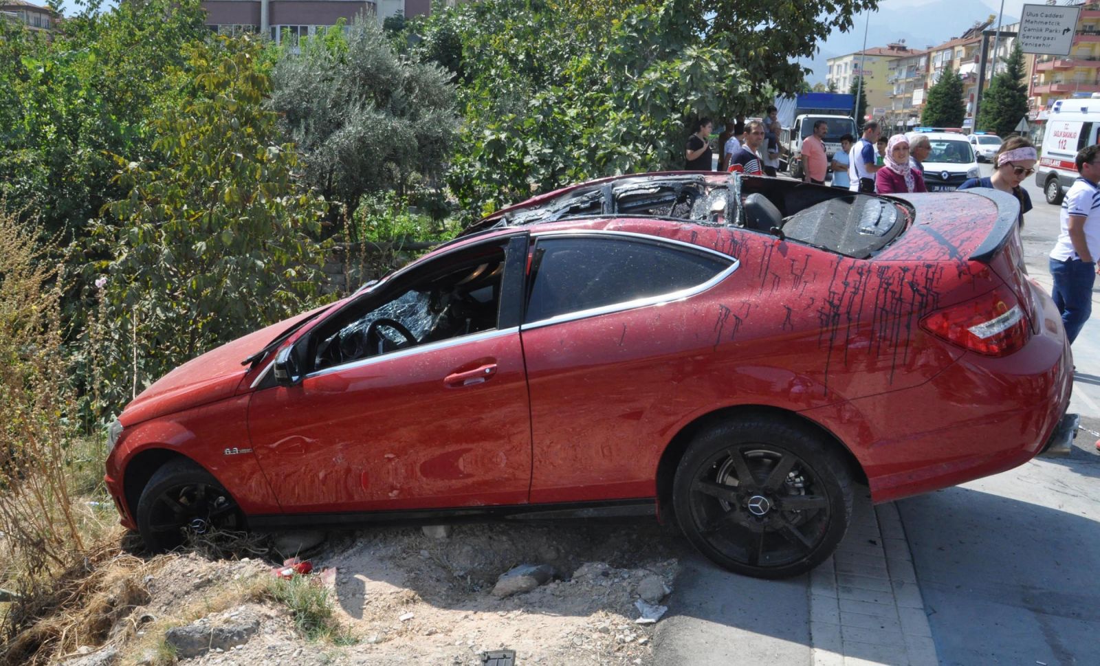 Denizli'de trafik kazası: 8 yaralı