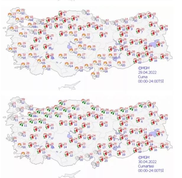 Meteoroloji o illeri tek tek uyardı! Sağanak geliyor, günlerce sürecek