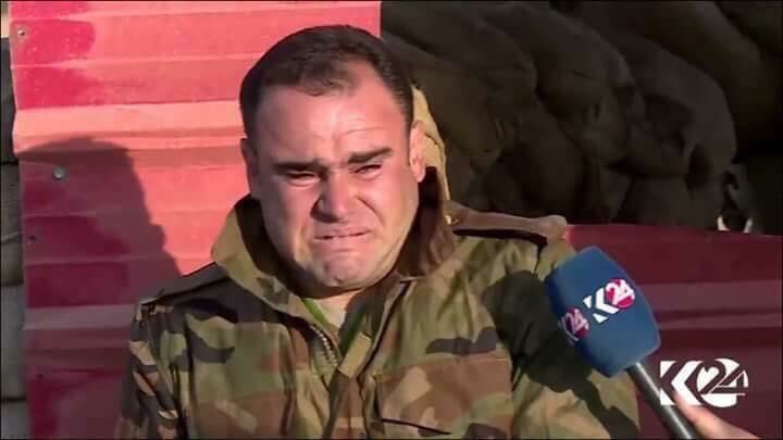 Kerkük'te bozguna uğrayan Peşmerge geri çekiliyor (Son Dakika Kerkük haberleri)