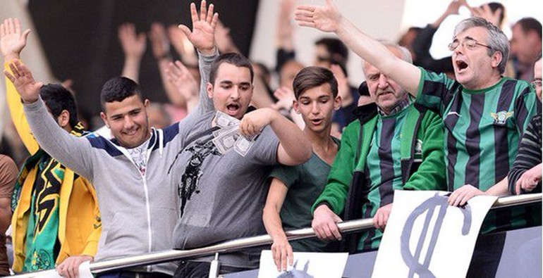 Beşiktaş'a dolarlı protesto