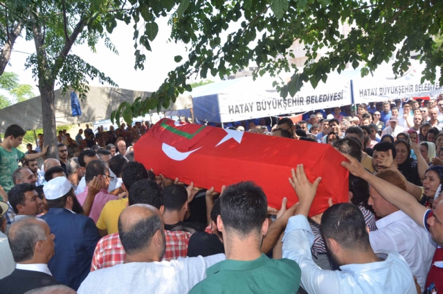 Şehidin cenazesinde dikkat çeken ayrıntı