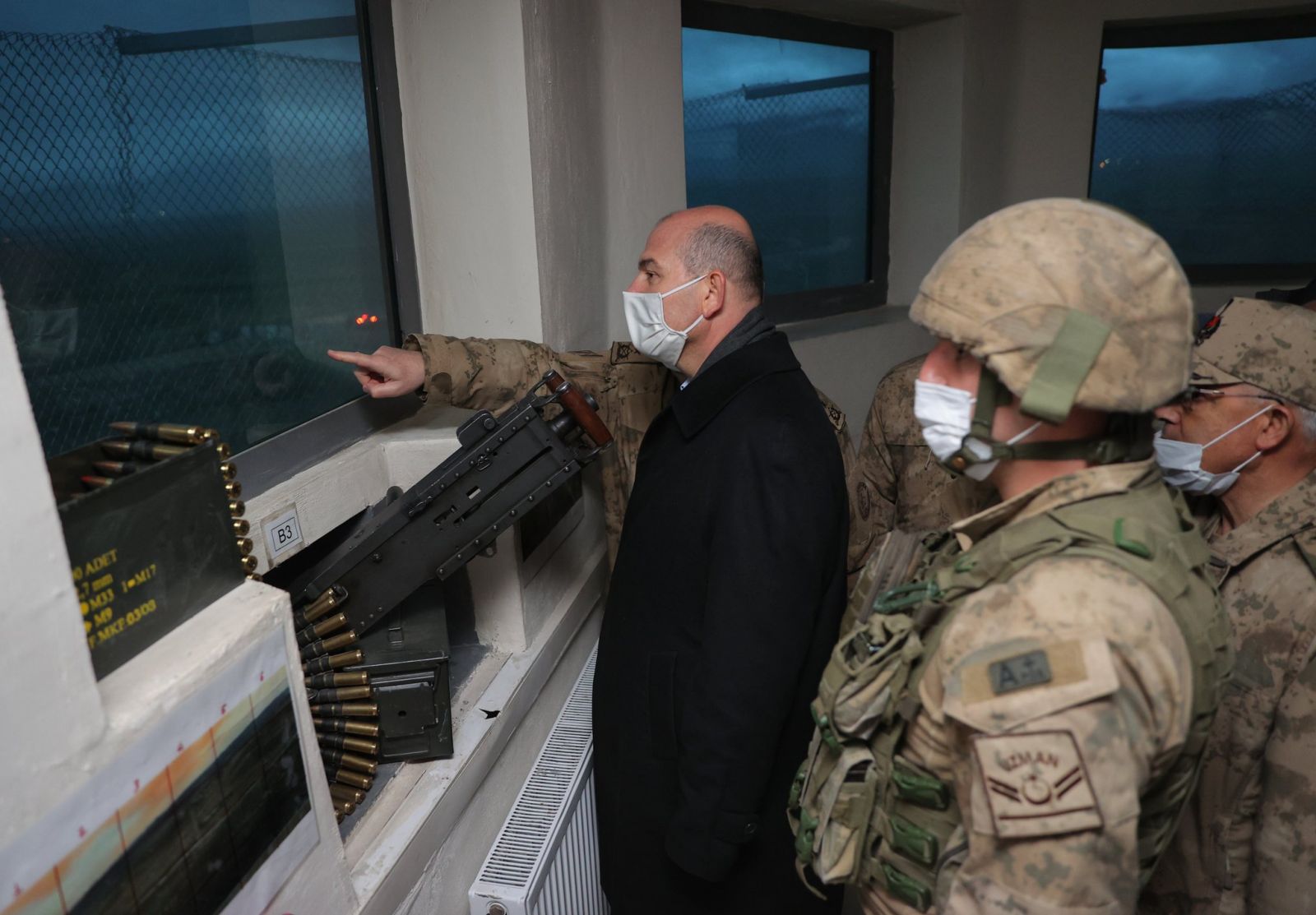 İçişleri Bakanı Süleyman Soylu Ağrı'daki Yaygınyurt Yaşam Kulesi'ni inceledi